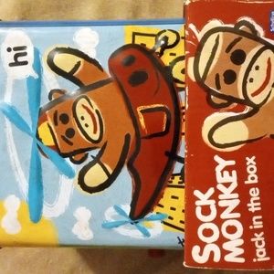 Sock Monkey Jack in the Box